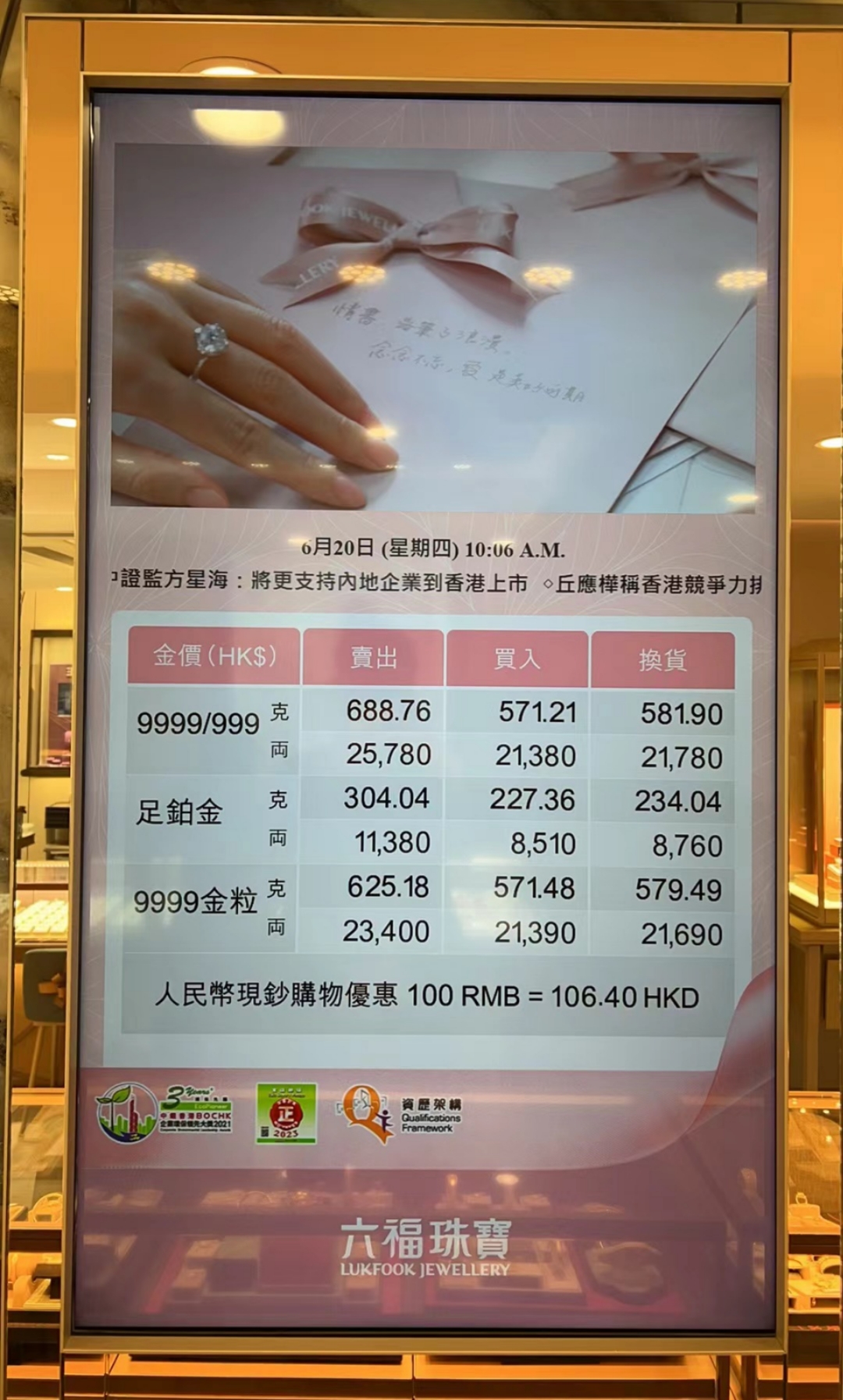 澳门六福珠宝今日金价一探究竟，视频揭秘金价波动与选购秘籍